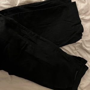 Brandy melville black thick utility pants